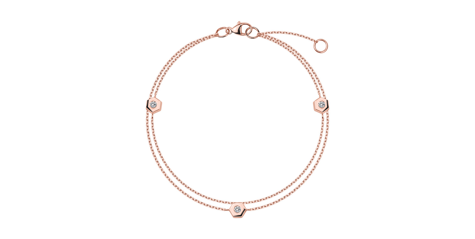 Náramok s diamantmi StarlightHex