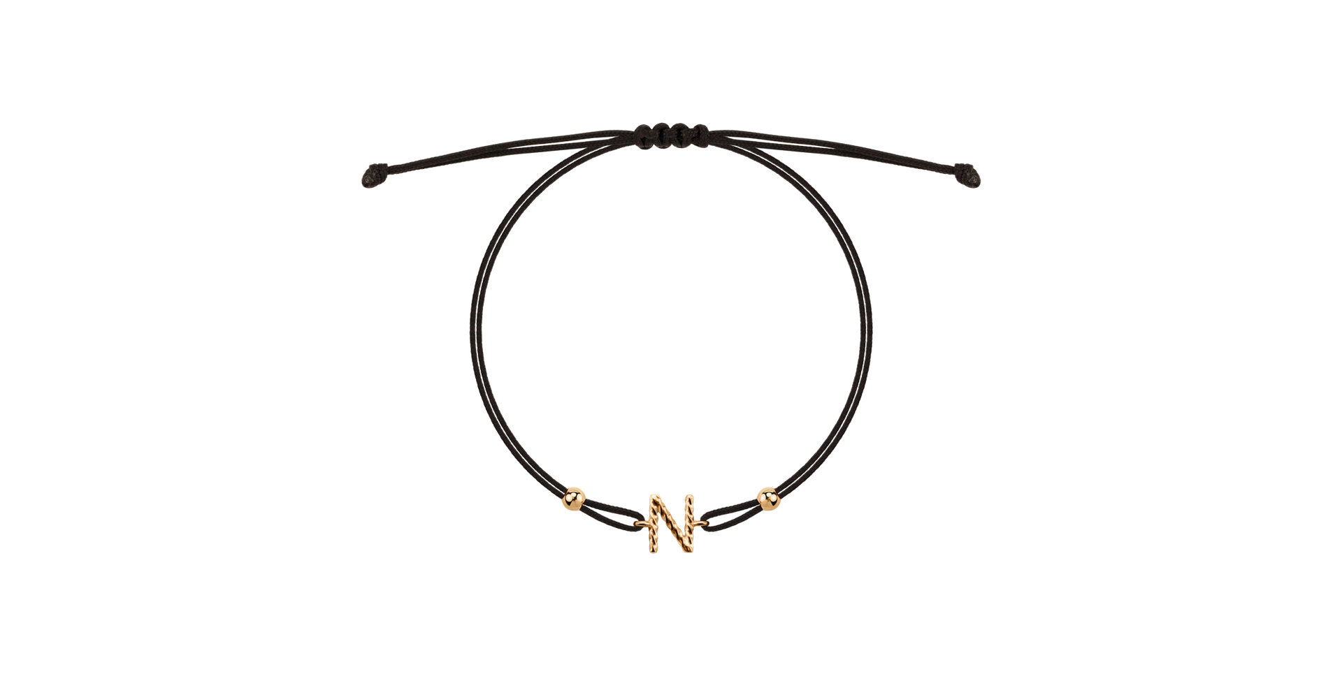 Náramok Spiral Alphabeth N