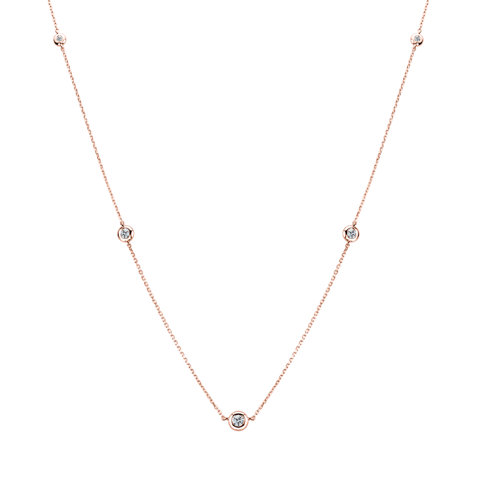 Náhrdelník s diamantmi Ateze