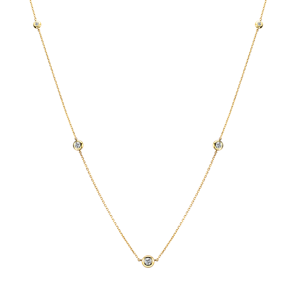 Náhrdelník s diamantmi Ateze