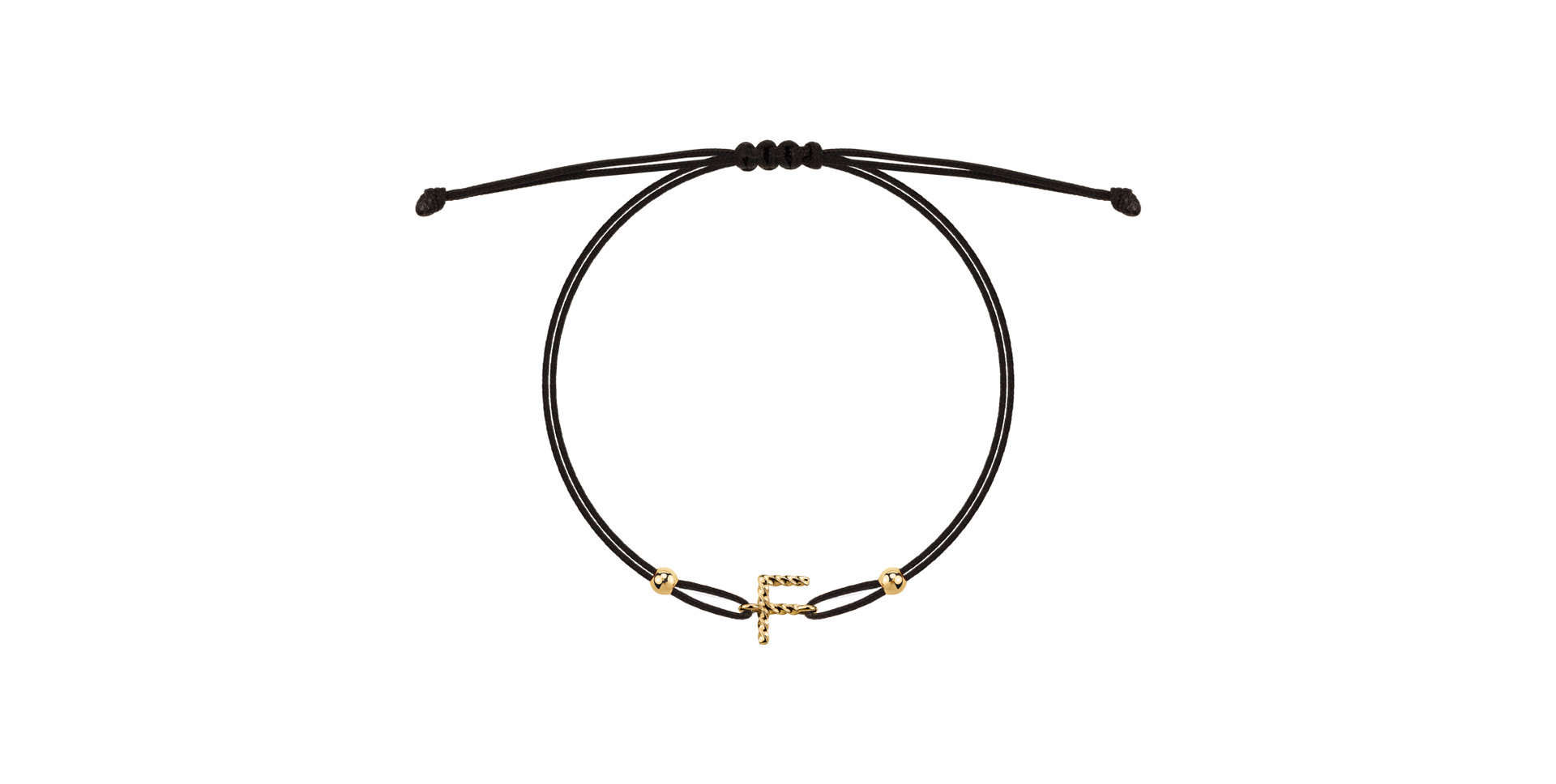 Náramok Spiral Alphabeth F