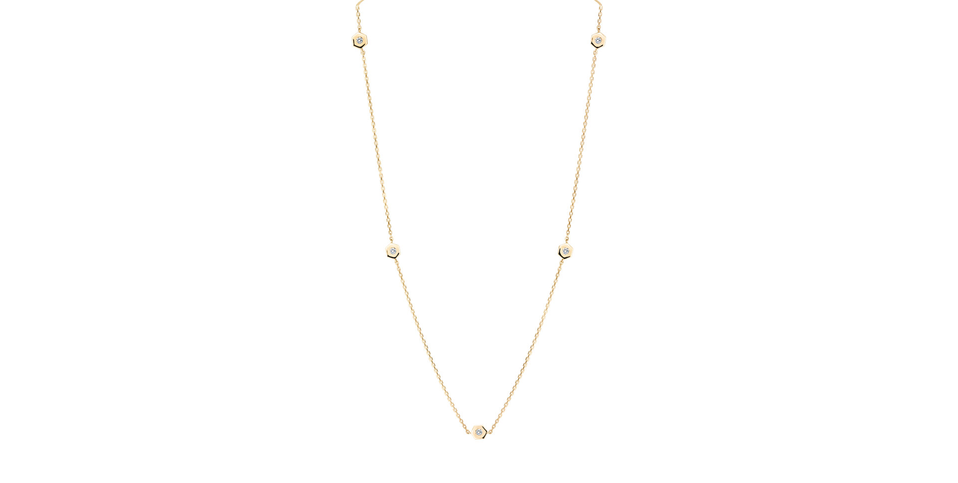 Náhrdelník s diamantmi EnchantHex