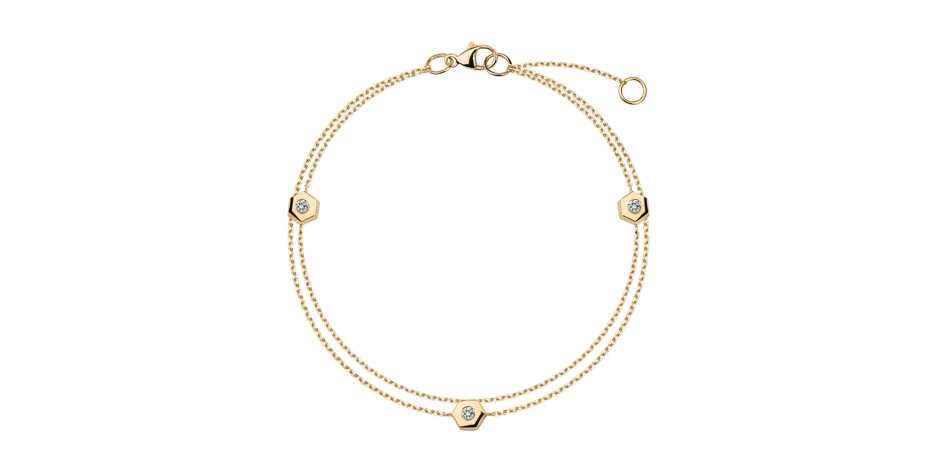 Náramok s diamantmi StarlightHex