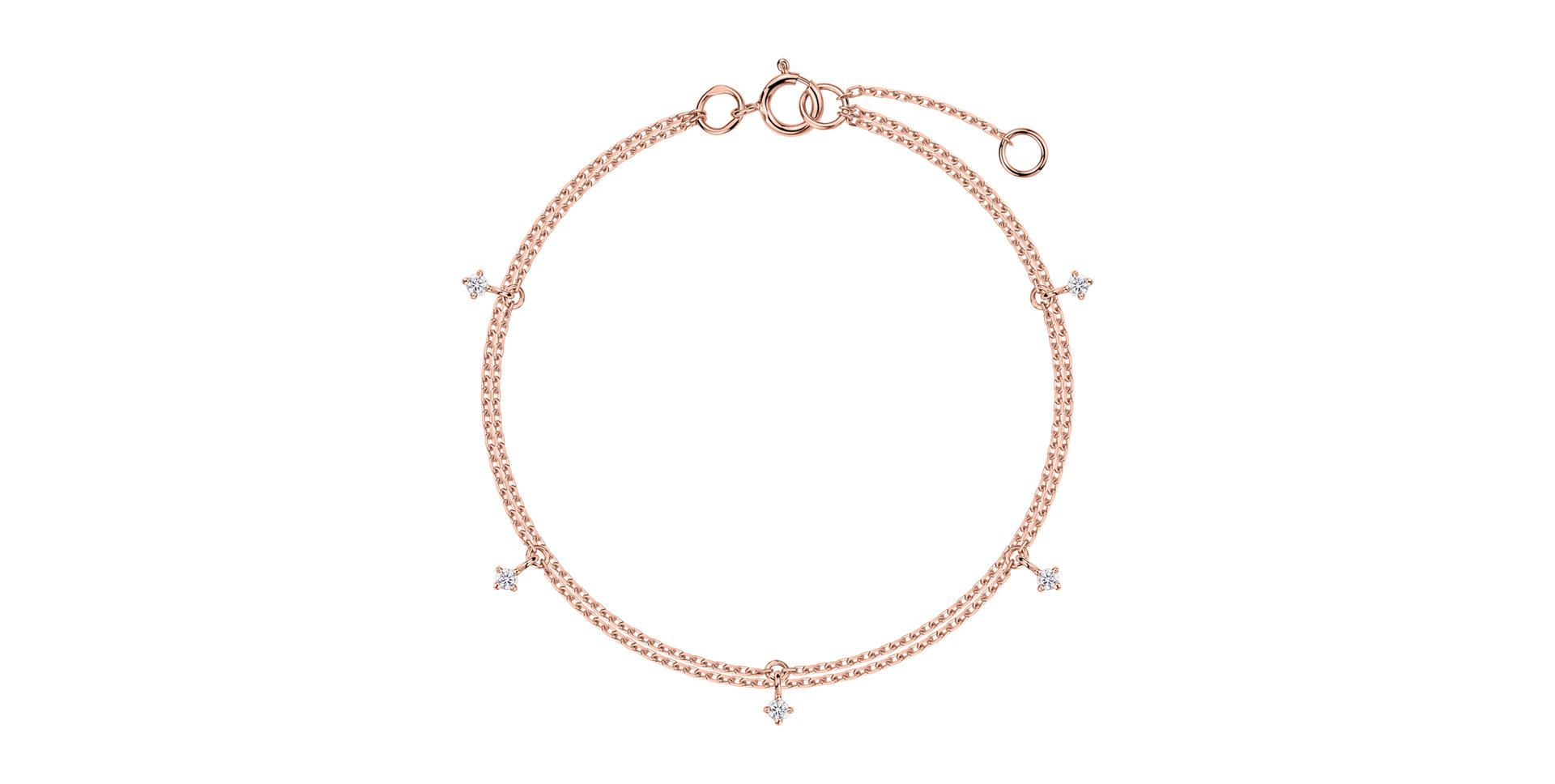 Náramok s diamantmi Rumba