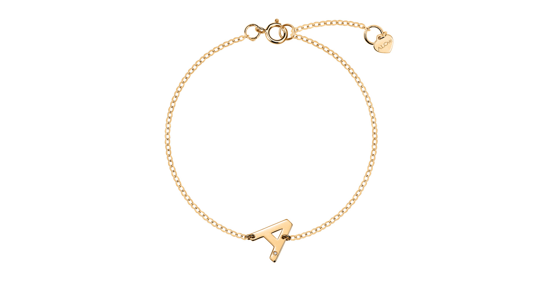 Náramok s diamantom Big Line