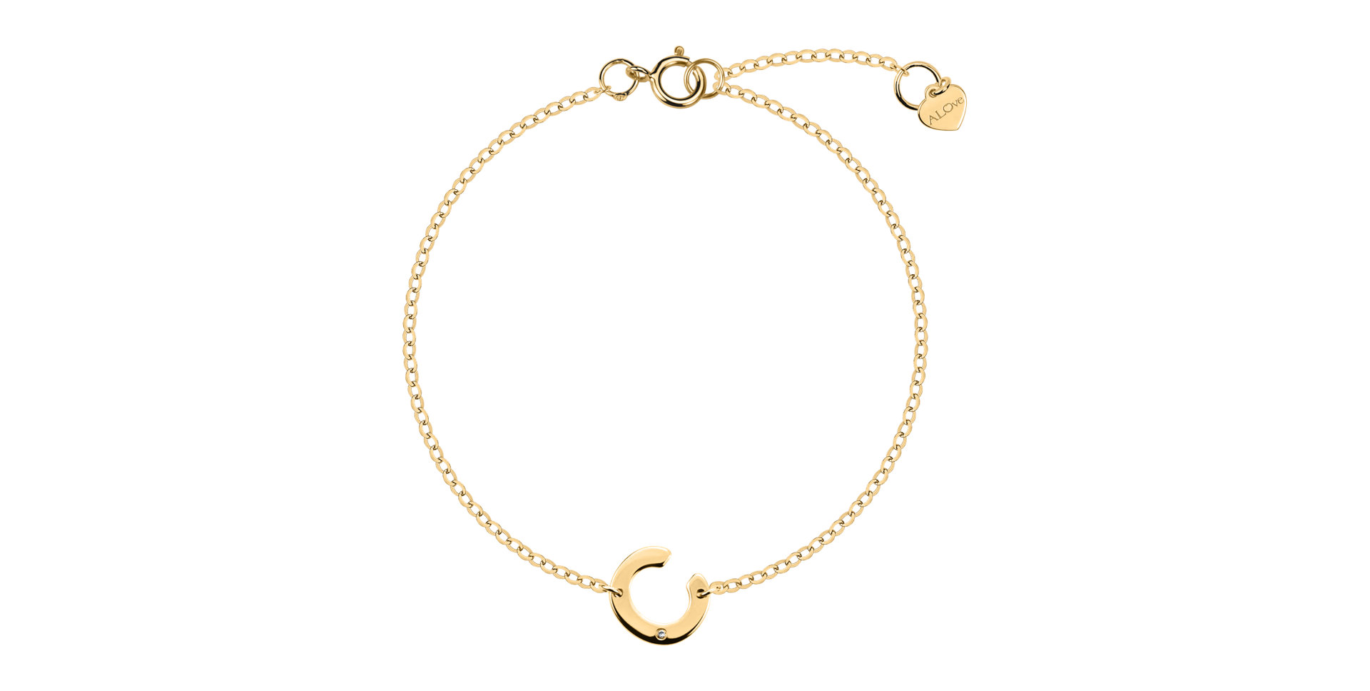 Náramok s diamantom Big Line