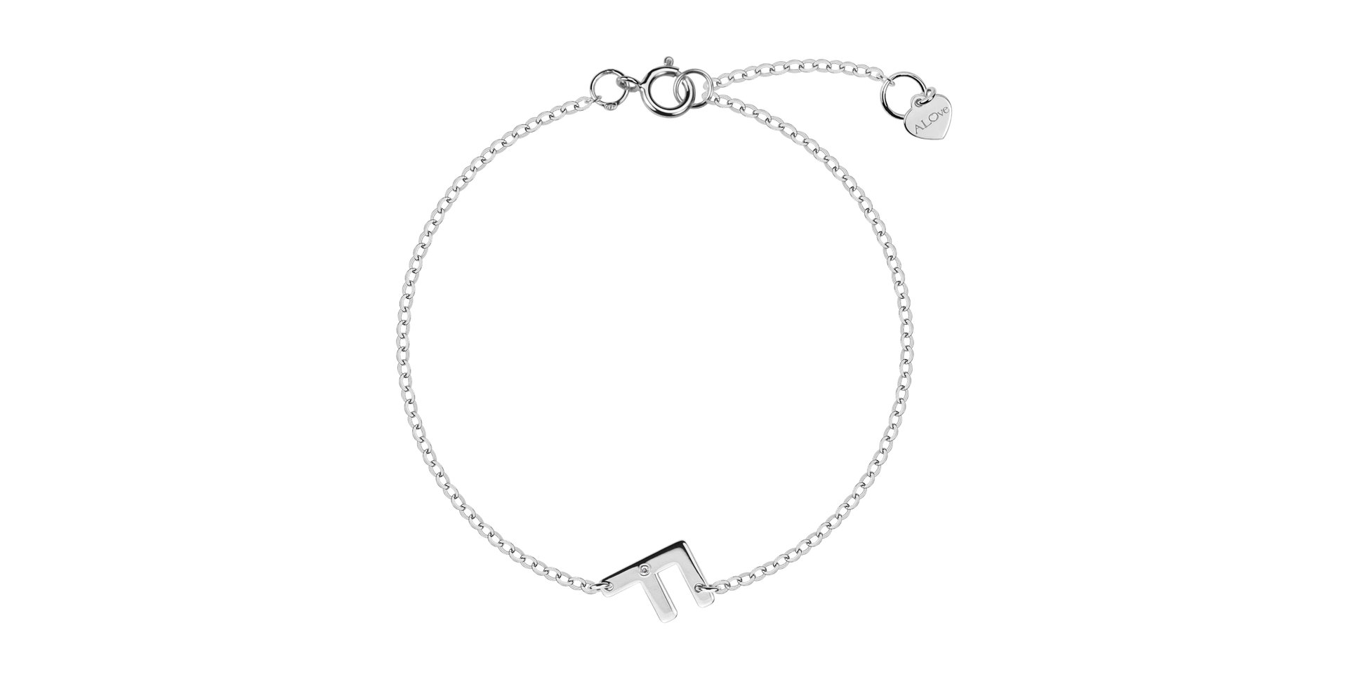 Náramok s diamantom Big Line