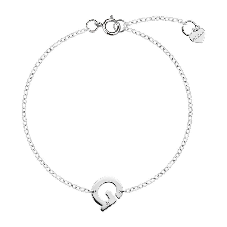 Náramok s diamantom Big Line