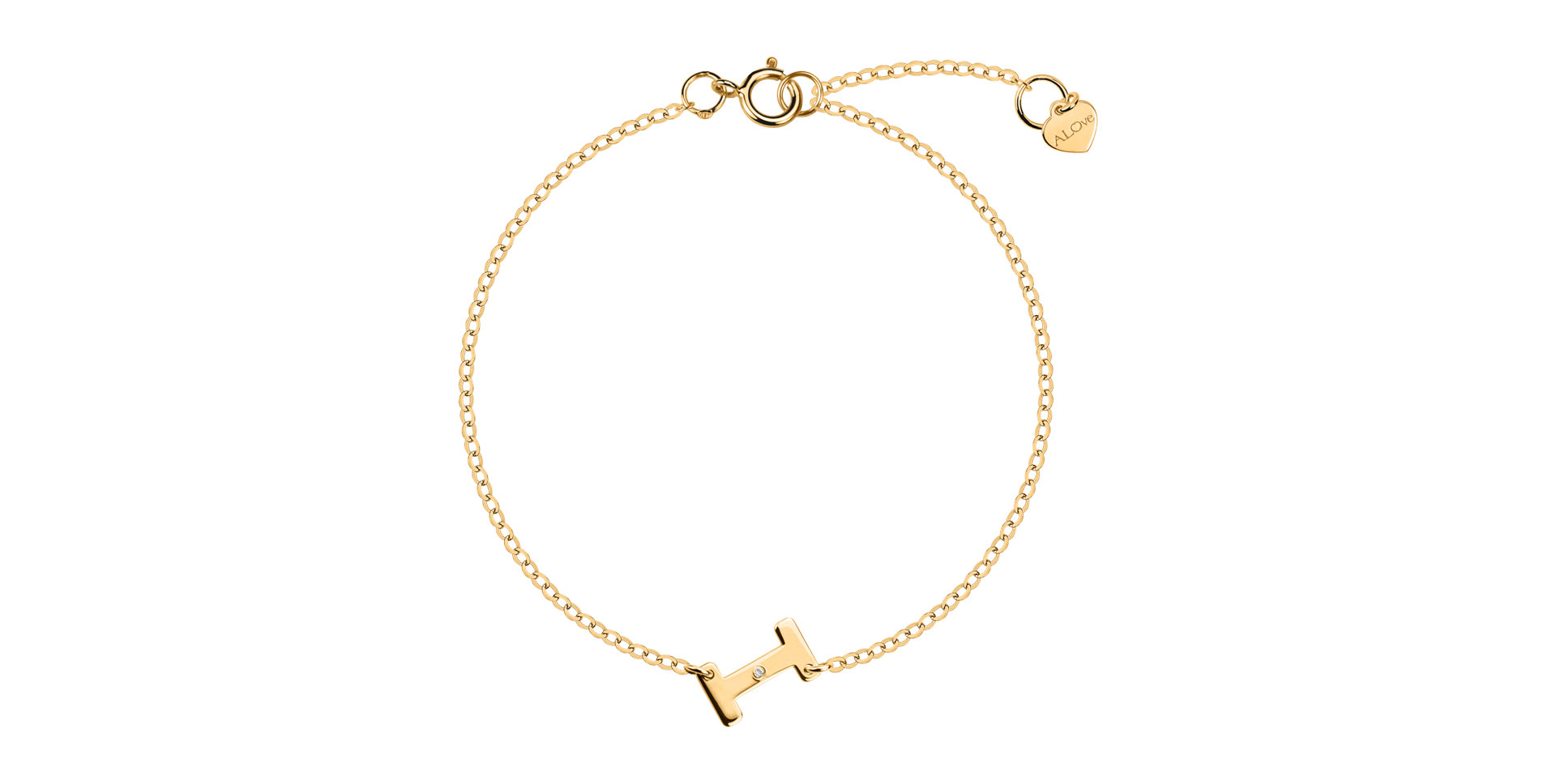 Náramok s diamantom Big Line