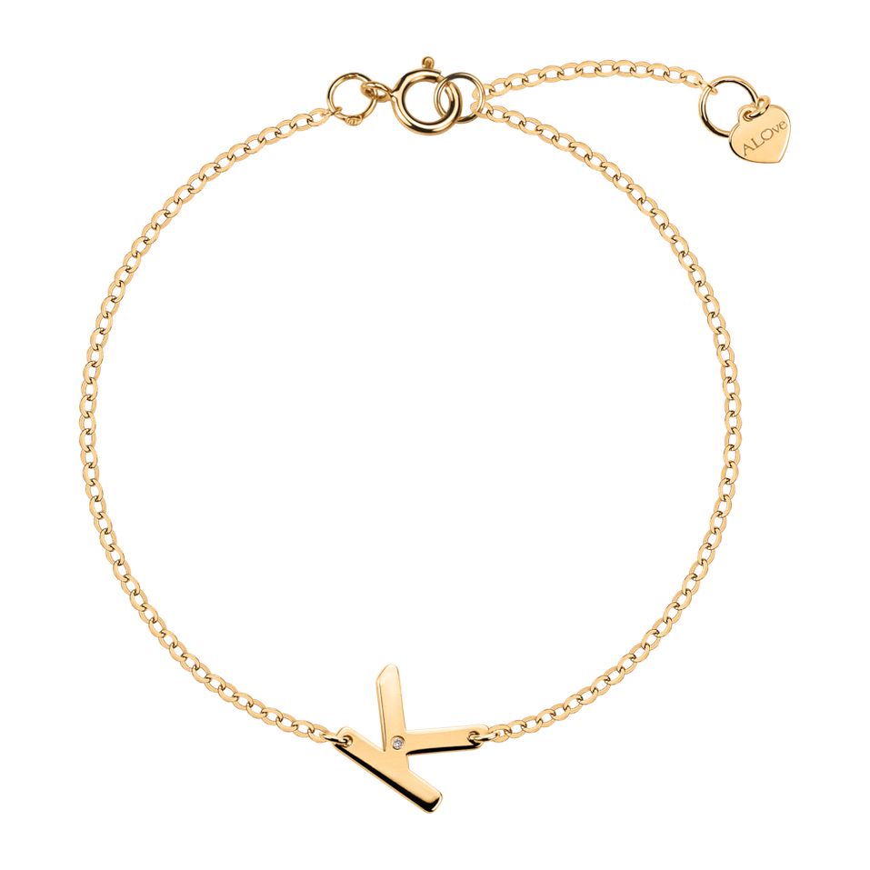 Náramok s diamantom Big Line