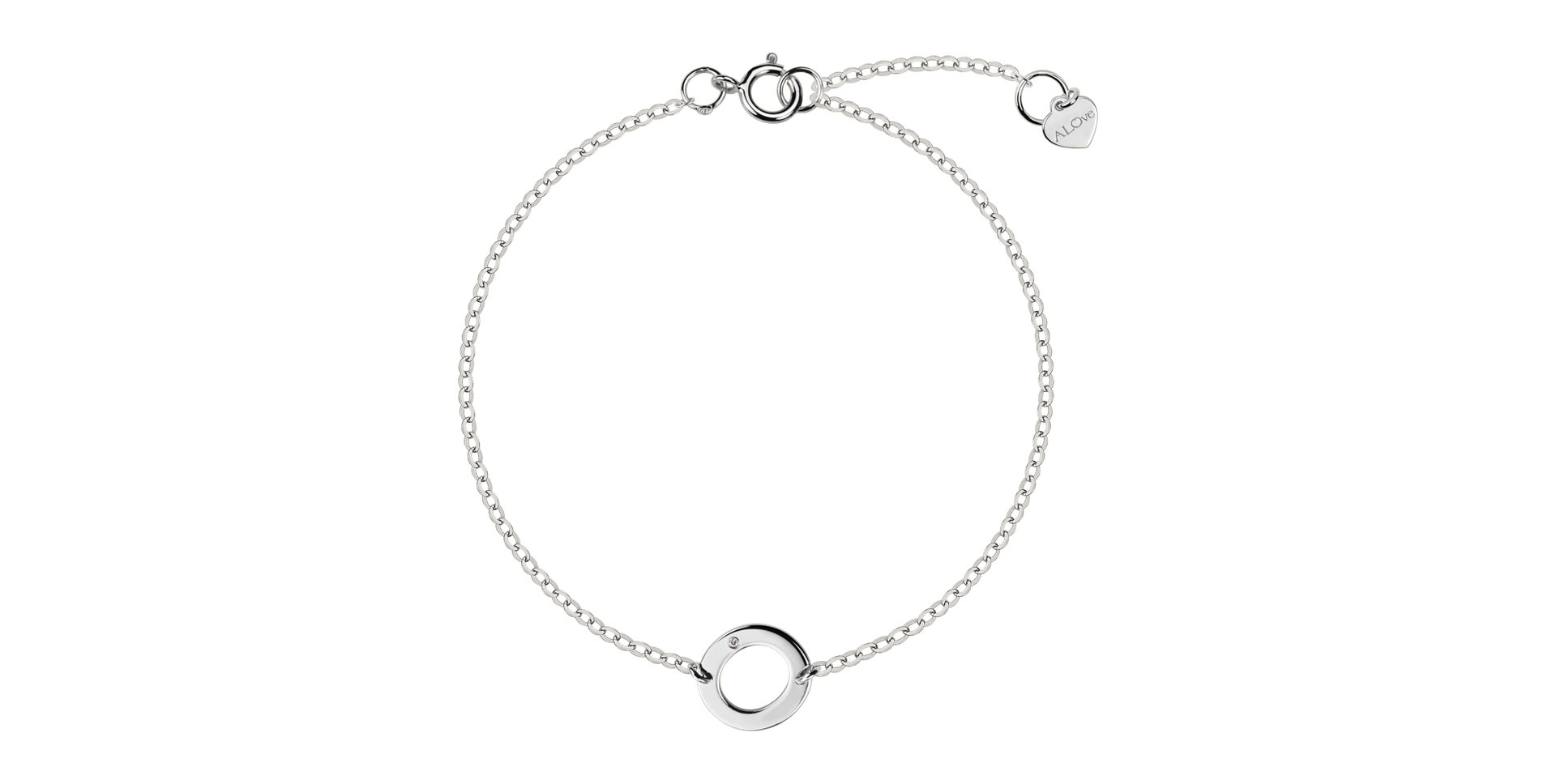 Náramok s diamantom Big Line