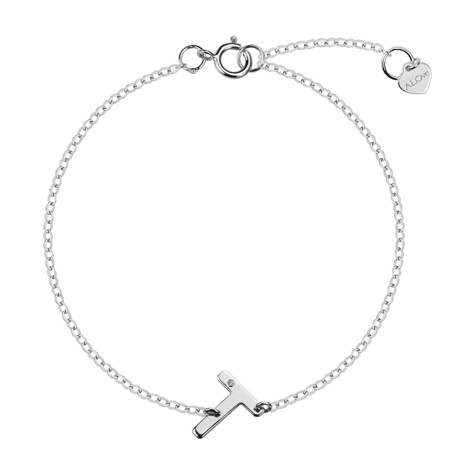 Náramok s diamantom Big Line