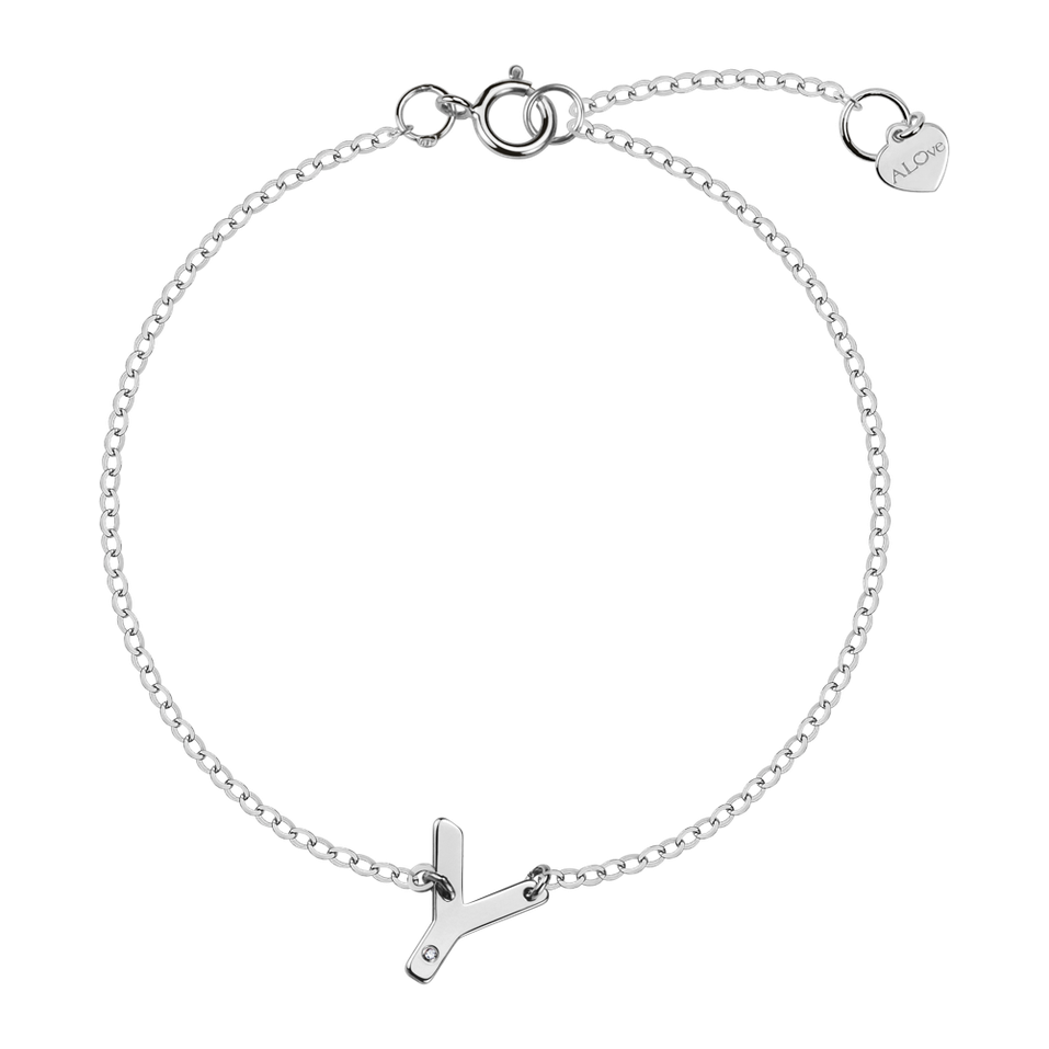 Náramok s diamantom Big Line