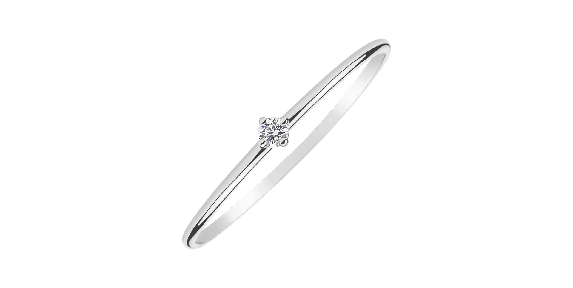 Prsteň s diamantom Tango