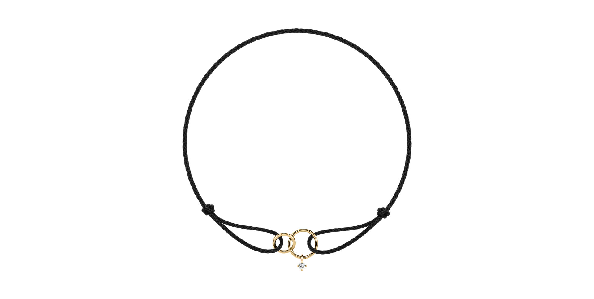 Náramek s diamantmi Timeless Unity