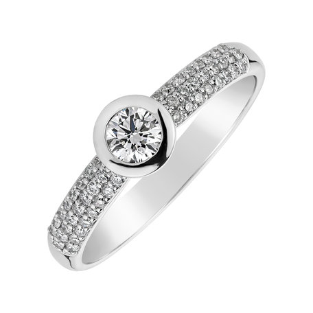 Prsteň s diamantmi Moon Highness