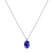Náhrdelník s diamantmi a tanzanitom Aurora2