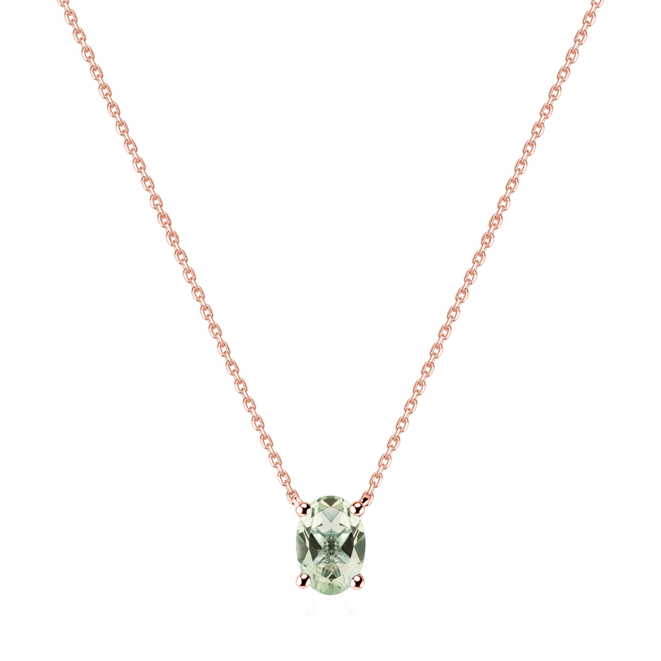 Náhrdelník s ametystom Mystic Depth