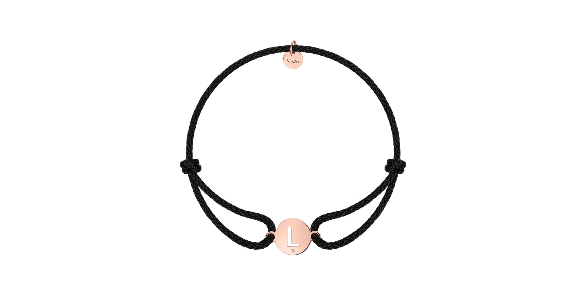 Náramok s diamantom Cut Coin L