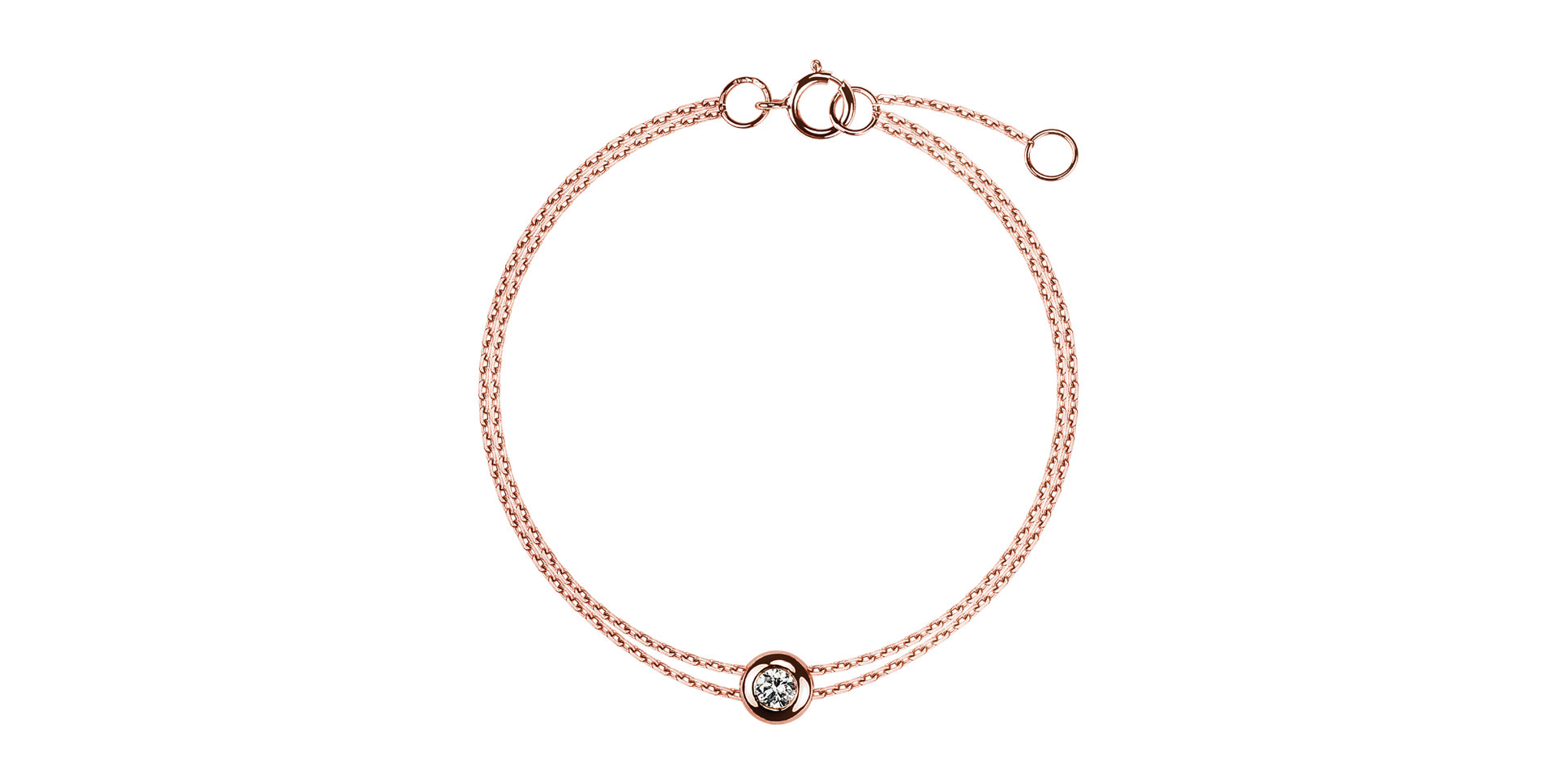 Náramok s diamantom Space Magic