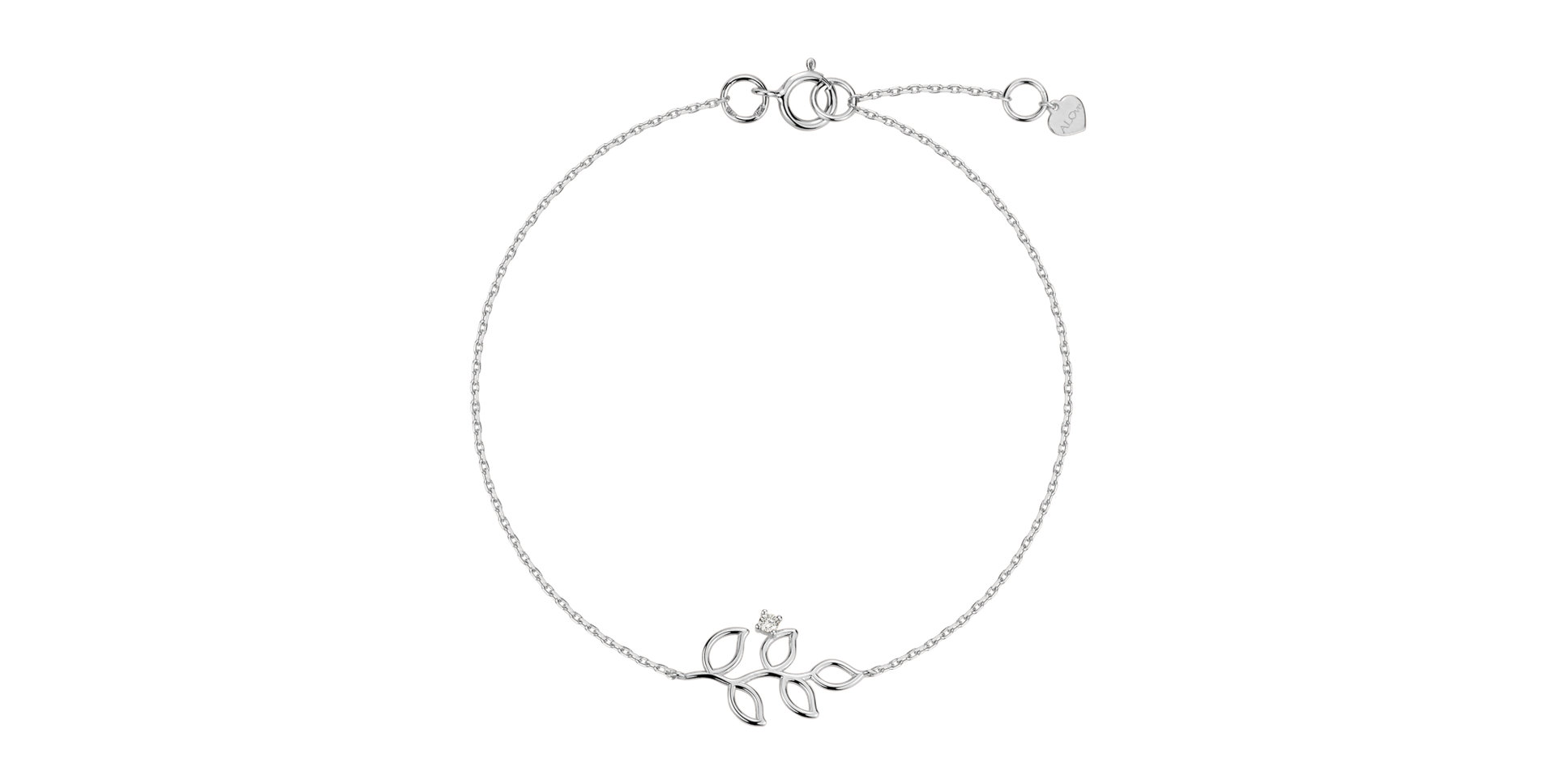 Náramok s diamantom Nature Gift