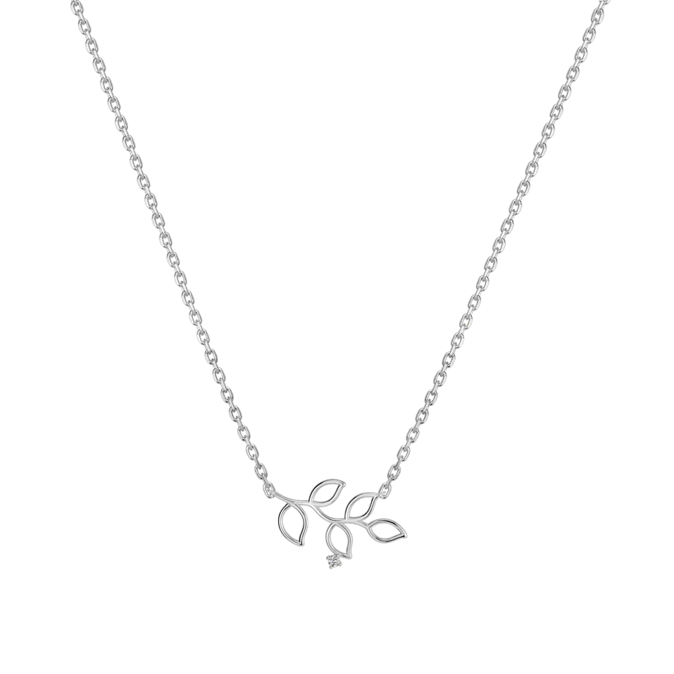 Náhrdelník s diamantom Nature Gift