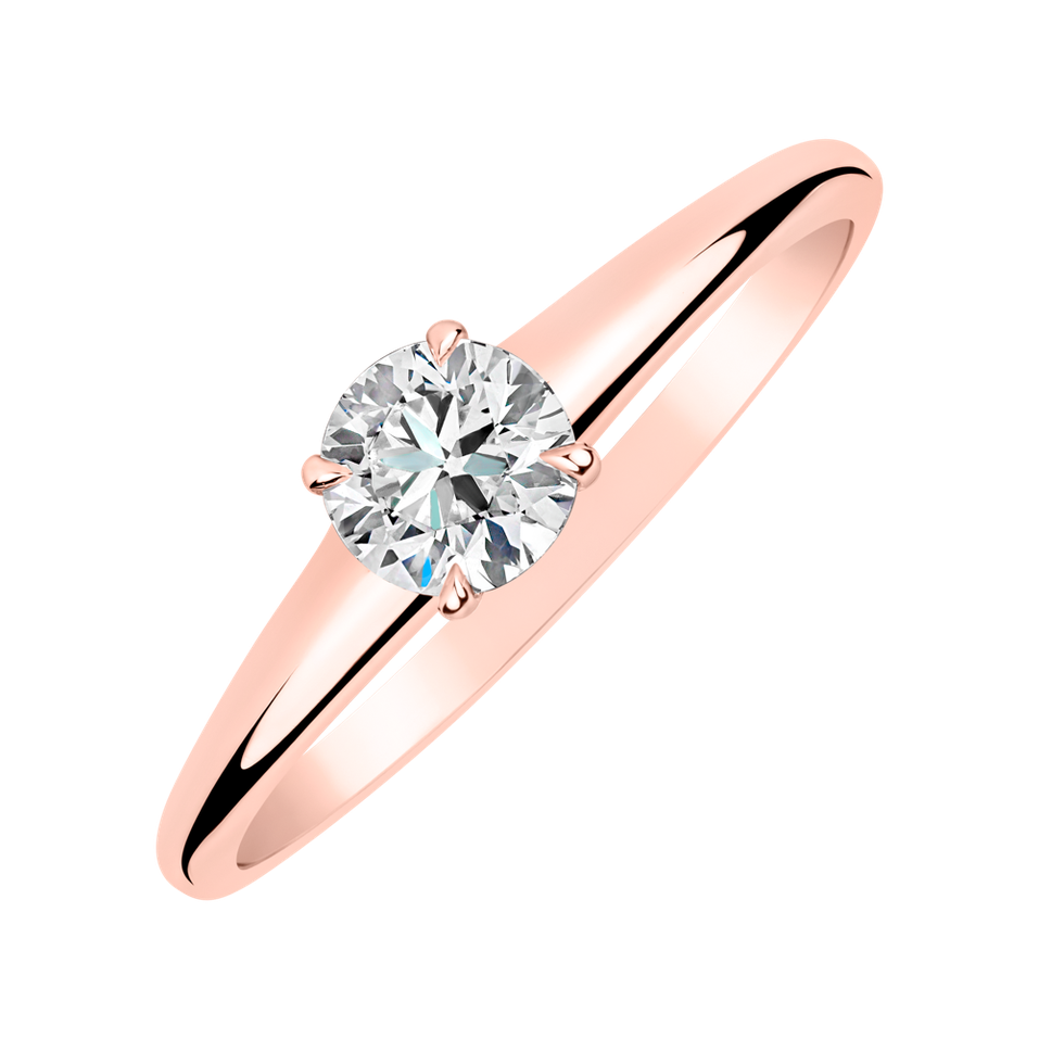 Prsteň s diamantom Beatitude