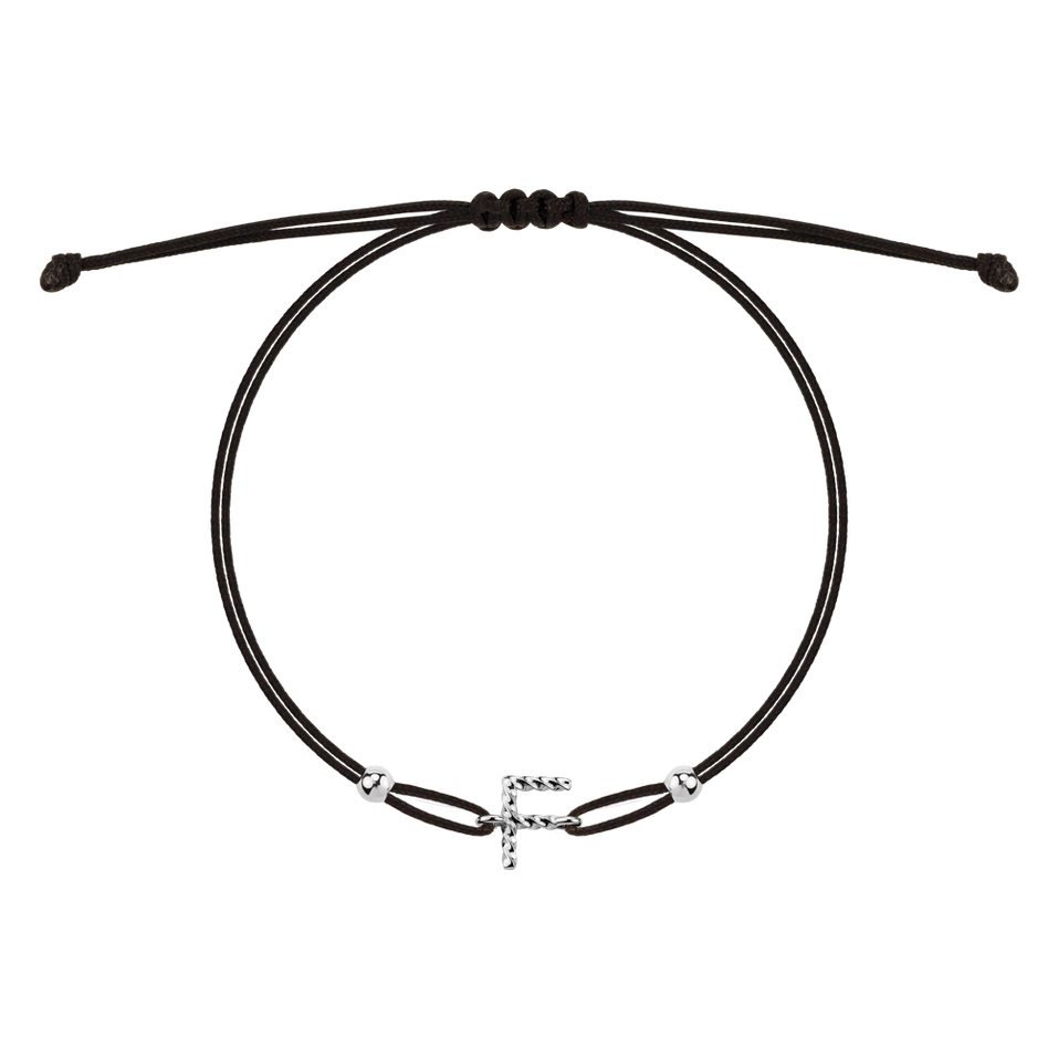 Náramok Spiral Alphabeth F