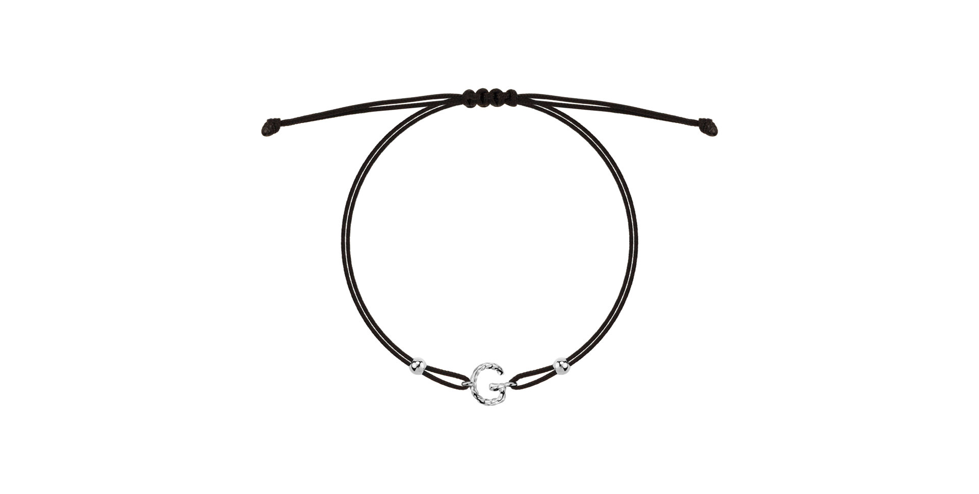 Náramok Spiral Alphabeth G