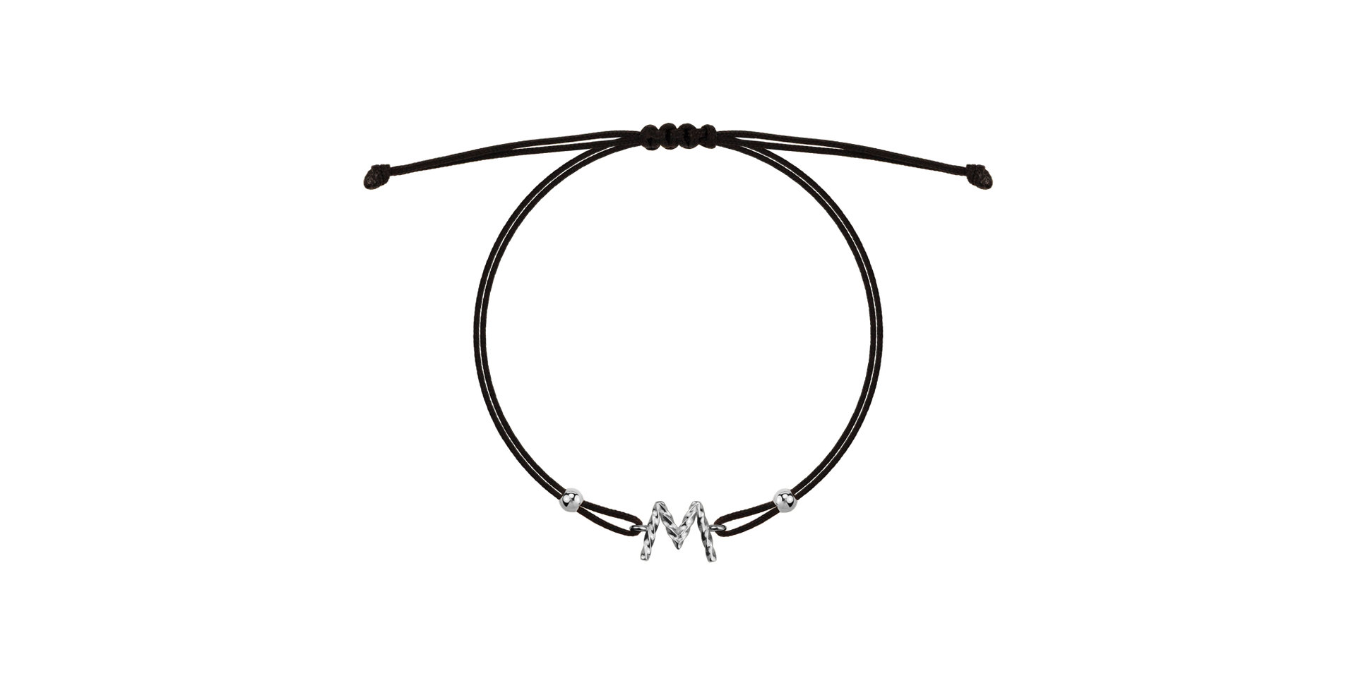 Náramok Spiral Alphabeth M