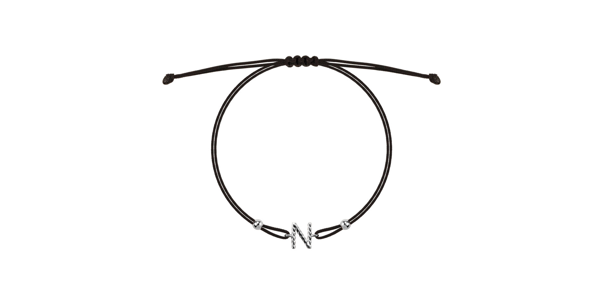 Náramok Spiral Alphabeth  N