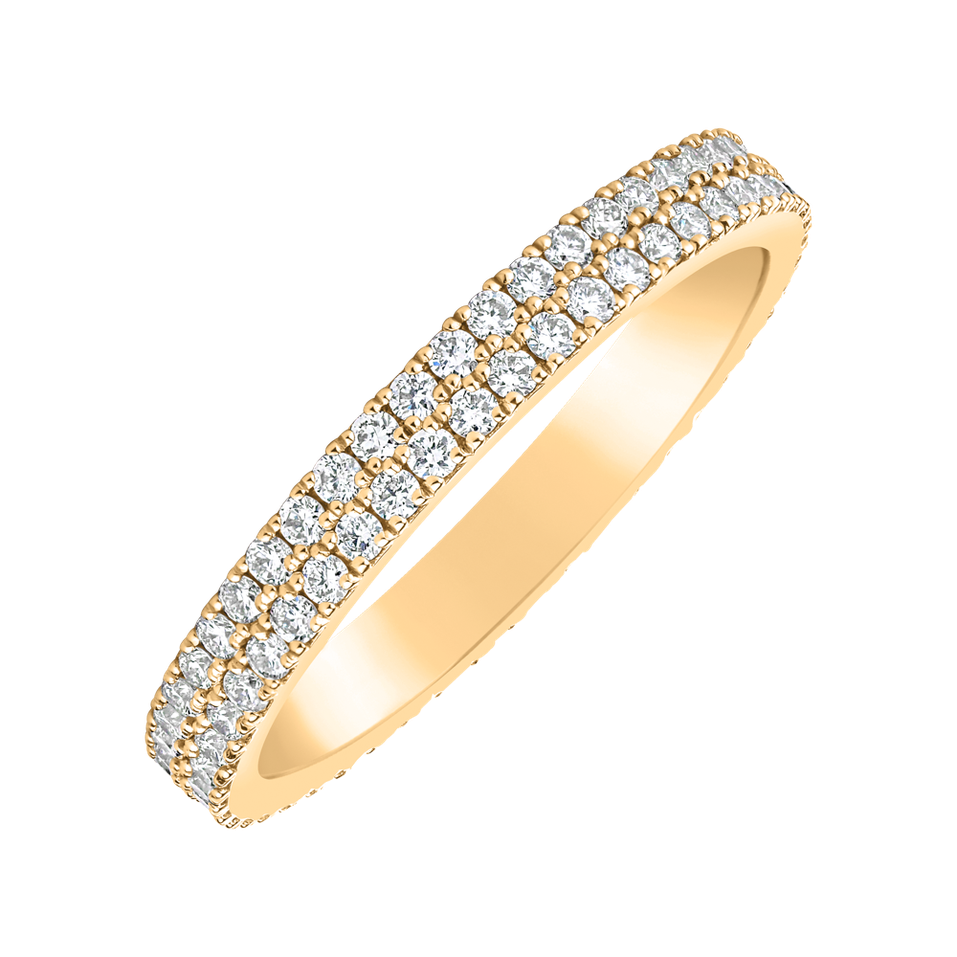 Prsteň s diamantmi Lola