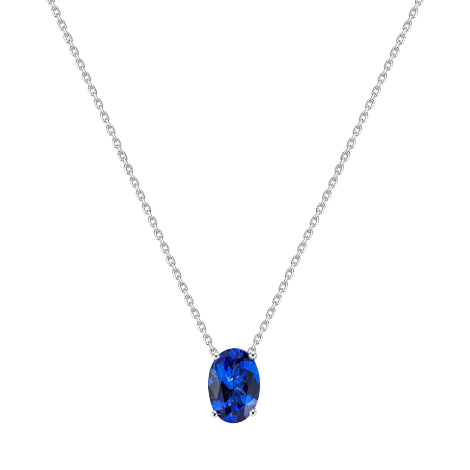 Náhrdelník s tanzanitom Mystic Depth