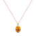 Náhrdelník s diamantom a citrínom Annelise2