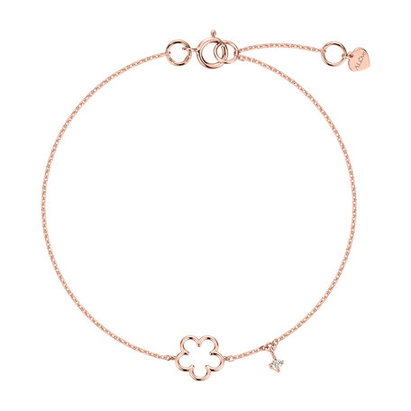 Náramok s diamantom Glossy Daisy