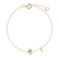 Náramok s diamantom Curly Letter E2