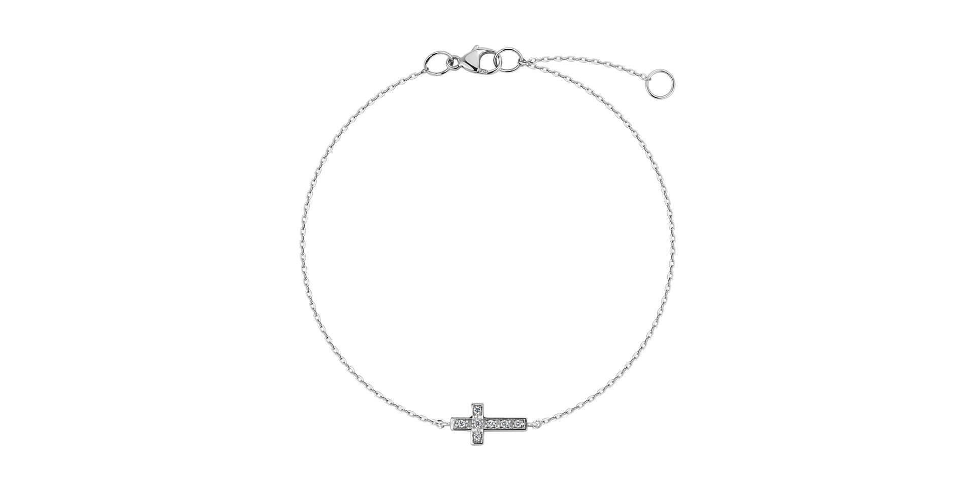 Náramok s diamantmi Faith