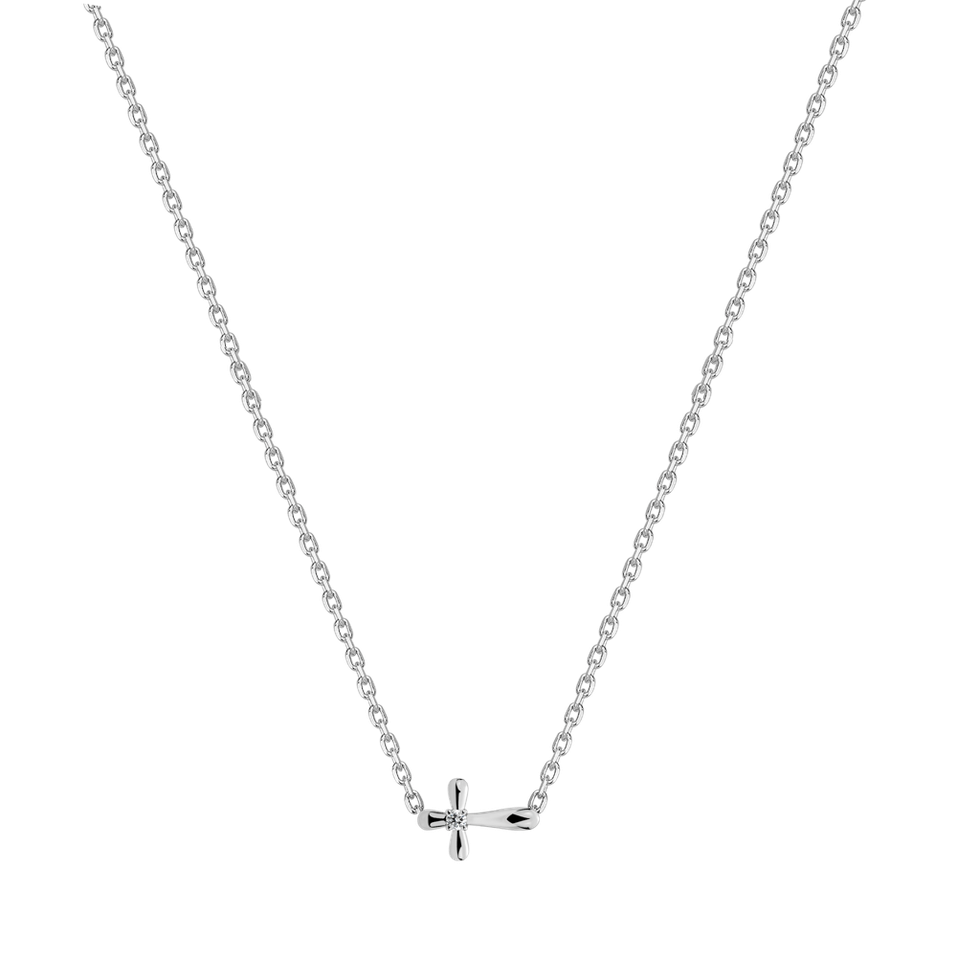 Náhrdelník s diamantom Inner Light