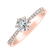 Prsteň s diamantmi Classic Dew2