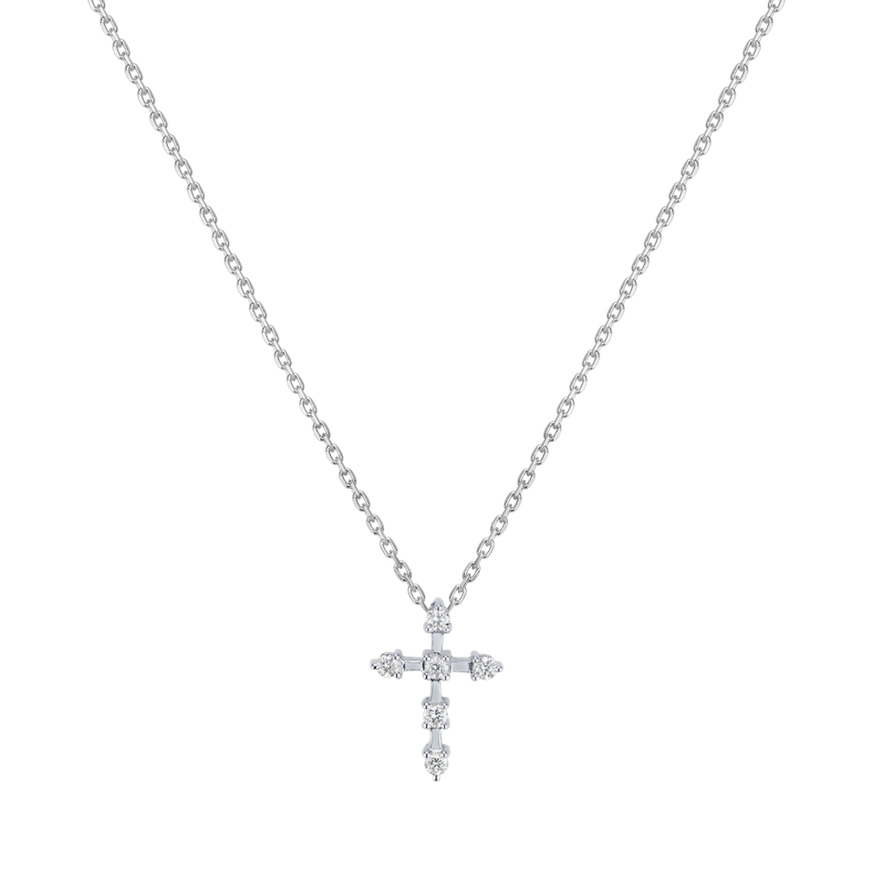 Náhrdelník s diamantmi Sparkling Cross