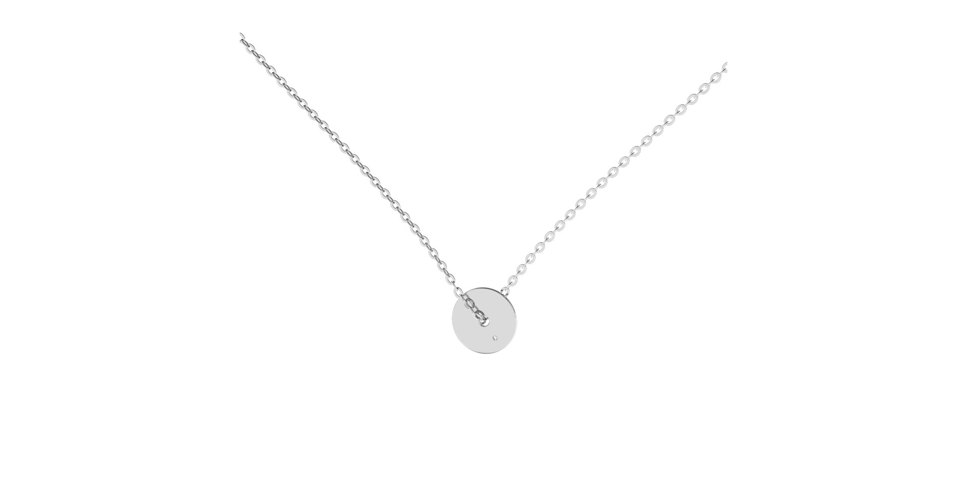 Náhrdelník s diamantom My World