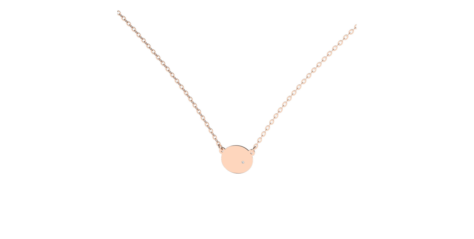 Náhrdelník s diamantom Universe