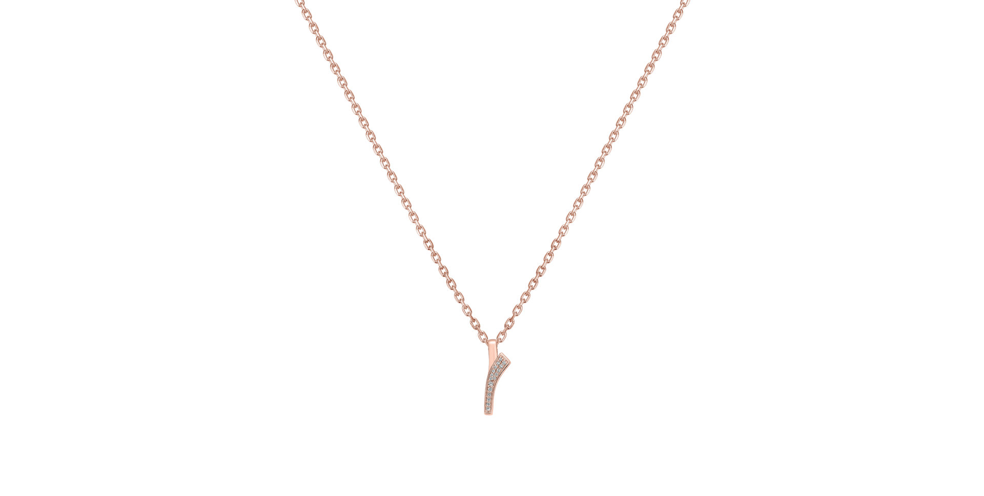 Prívesok s diamantmi Brilliant Wave