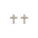 Náušnice s diamantmi Cross2