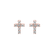 Náušnice s diamantmi Cross2