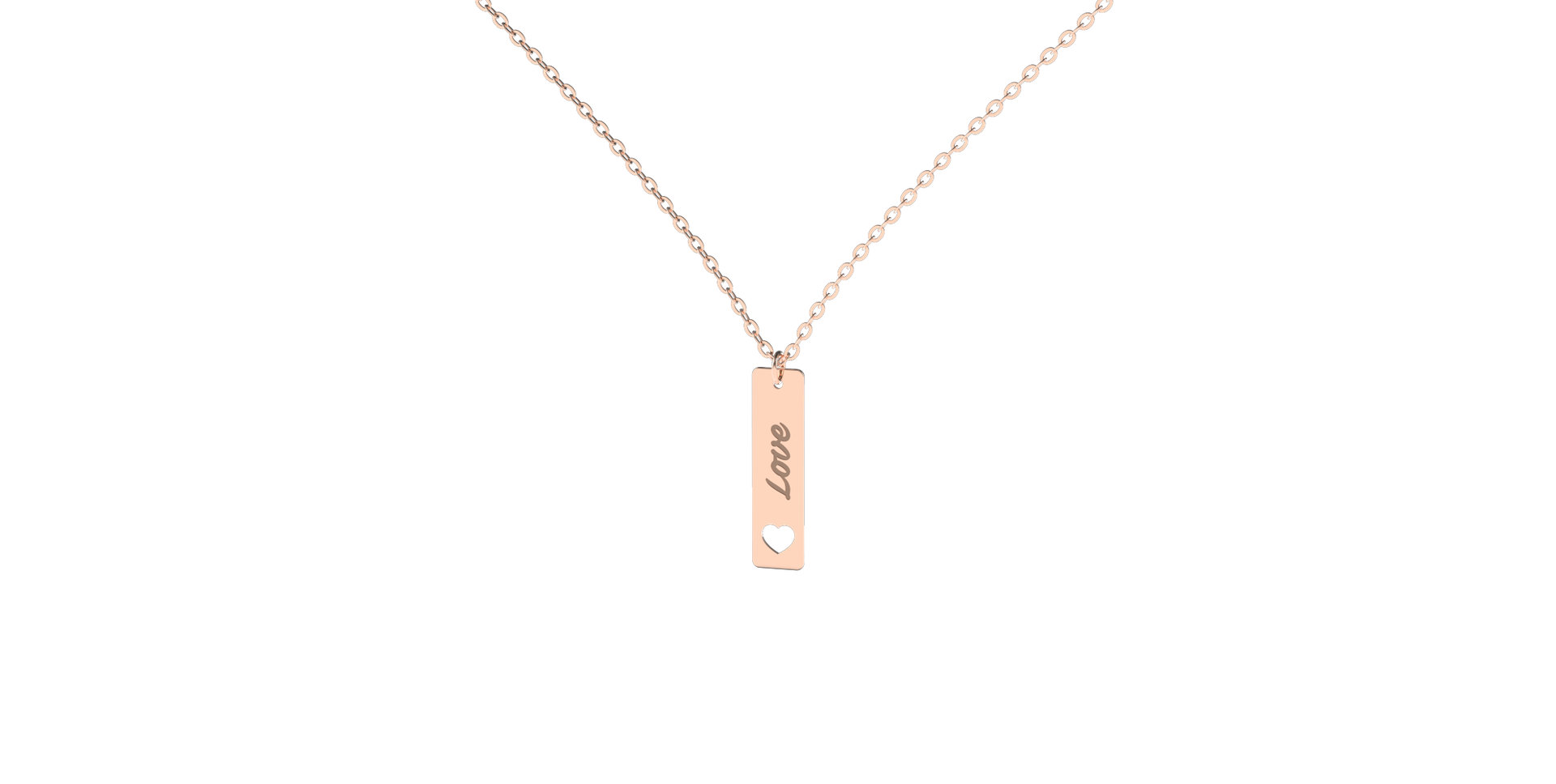 Náhrdelník s diamantom Passion Love