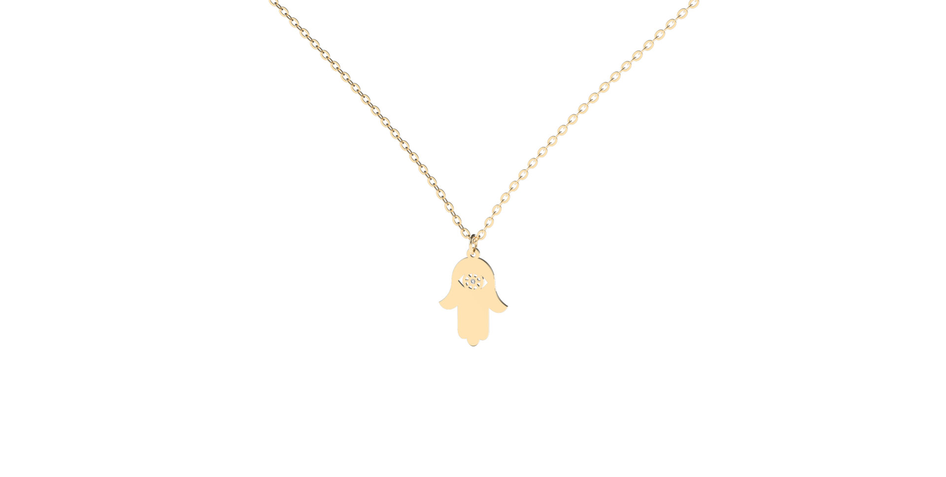 Náhrdelník s diamantom Witching Fate