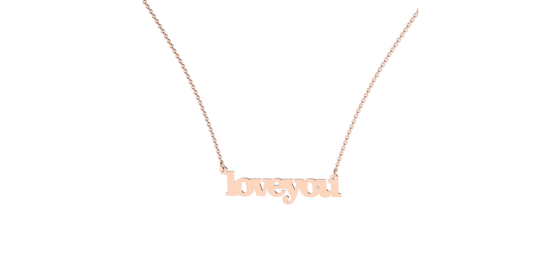 Náhrdelník s diamantom Magic Amour