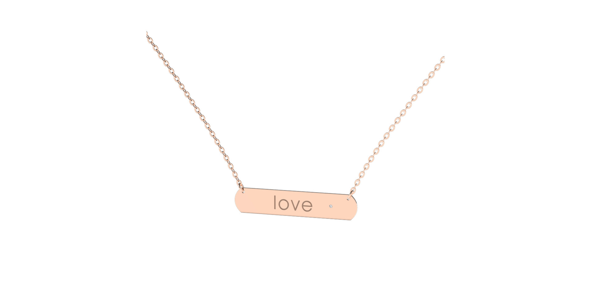 Náhrdelník s diamantom Witching Amour