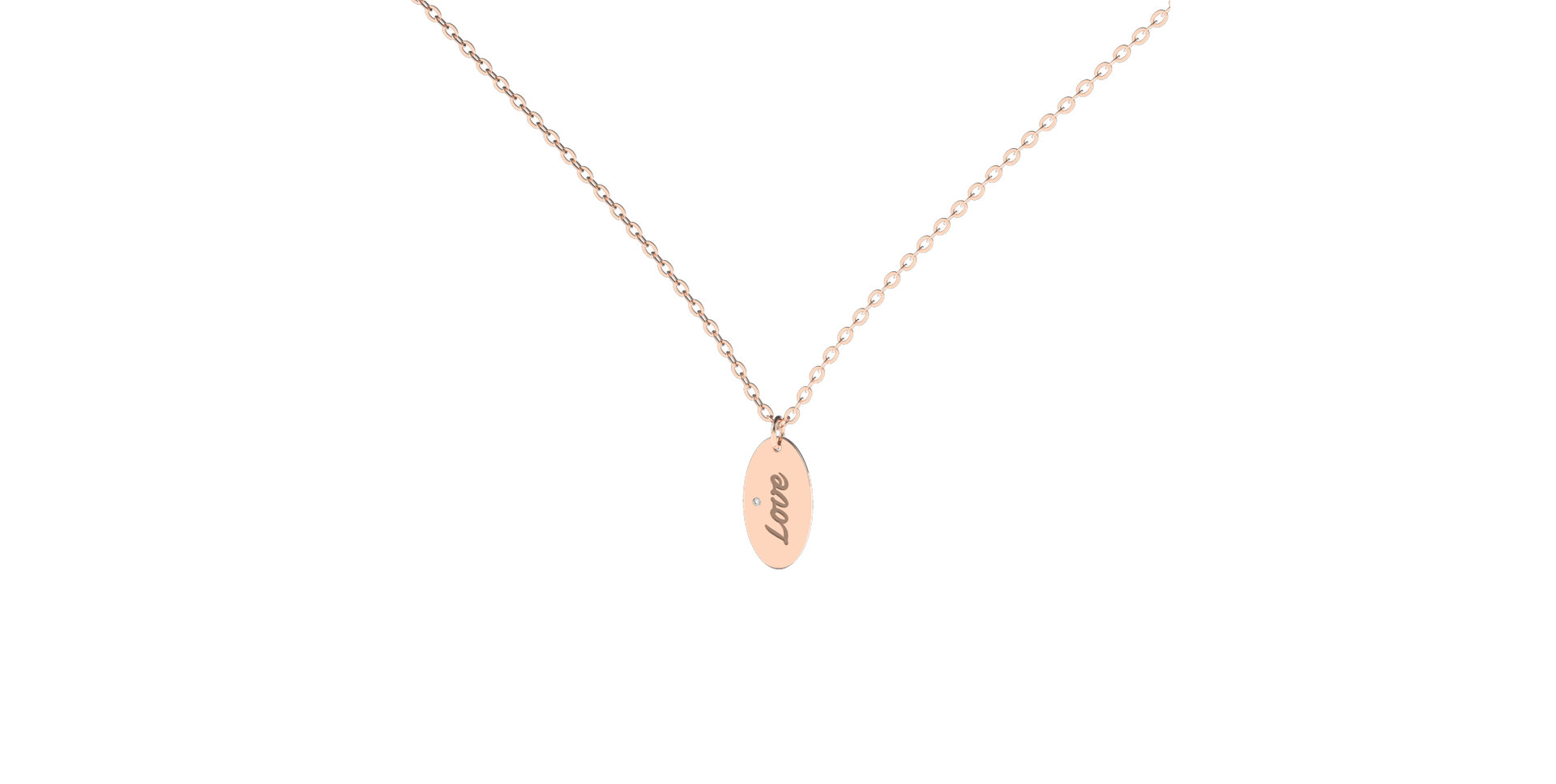 Náhrdelník s diamantom Star Amour